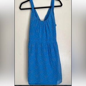 Madewell Rosie twist back silk dress